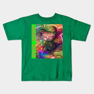 Lucky Dude, Leprechaun Kids T-Shirt